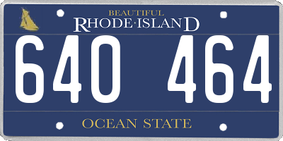 RI license plate 640464