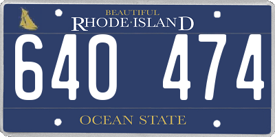 RI license plate 640474