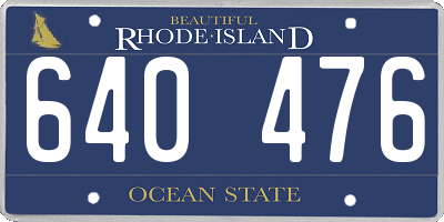 RI license plate 640476