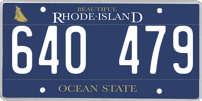 RI license plate 640479