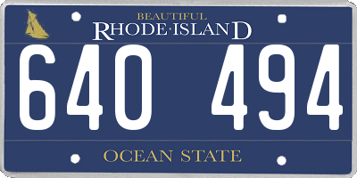 RI license plate 640494