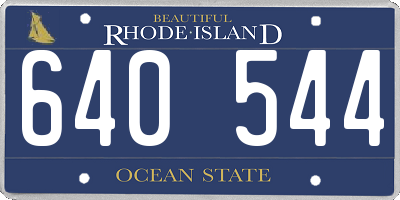 RI license plate 640544
