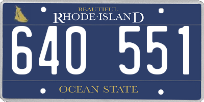 RI license plate 640551