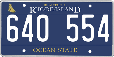 RI license plate 640554