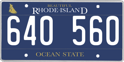 RI license plate 640560