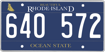 RI license plate 640572