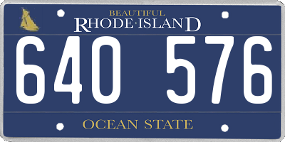 RI license plate 640576