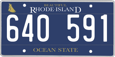 RI license plate 640591