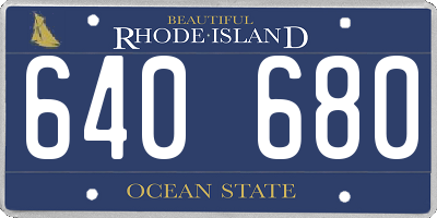 RI license plate 640680