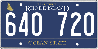 RI license plate 640720