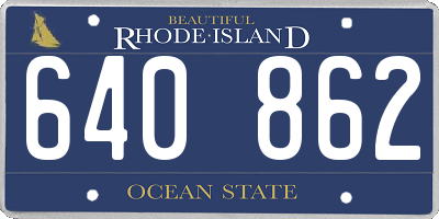 RI license plate 640862