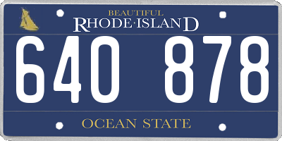 RI license plate 640878