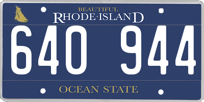 RI license plate 640944
