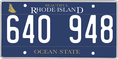 RI license plate 640948