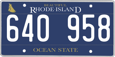 RI license plate 640958