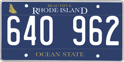 RI license plate 640962