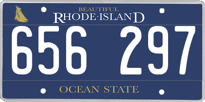 RI license plate 656297