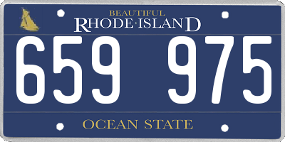 RI license plate 659975