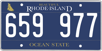RI license plate 659977