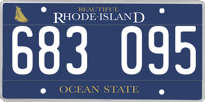 RI license plate 683095