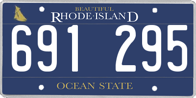 RI license plate 691295