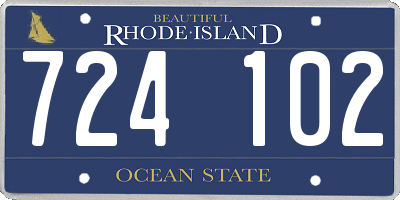 RI license plate 724102