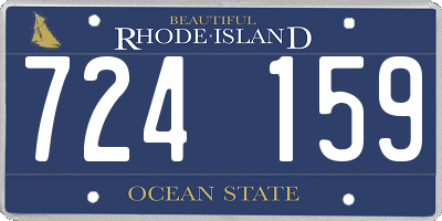 RI license plate 724159