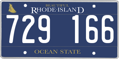 RI license plate 729166