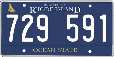RI license plate 729591