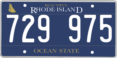 RI license plate 729975