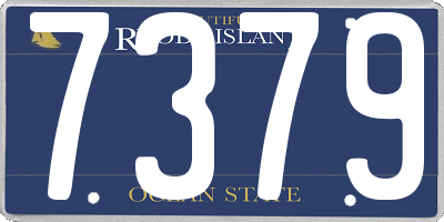 RI license plate 7379