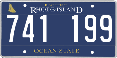 RI license plate 741199