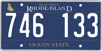 RI license plate 746133