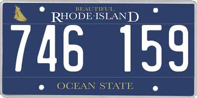 RI license plate 746159