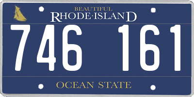 RI license plate 746161