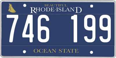 RI license plate 746199