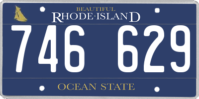 RI license plate 746629