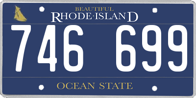 RI license plate 746699