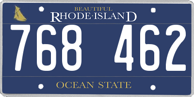 RI license plate 768462