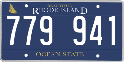 RI license plate 779941