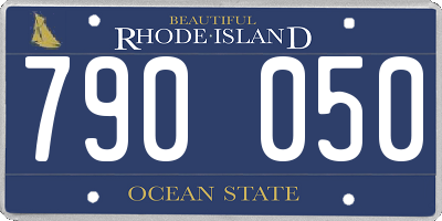 RI license plate 790050
