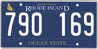 RI license plate 790169