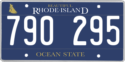 RI license plate 790295