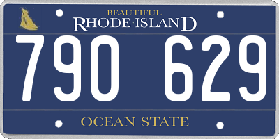 RI license plate 790629