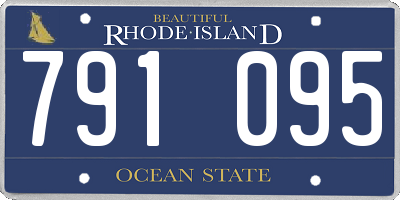 RI license plate 791095