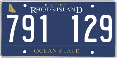 RI license plate 791129