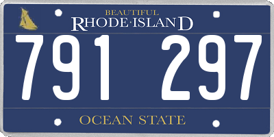 RI license plate 791297