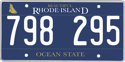RI license plate 798295