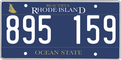 RI license plate 895159