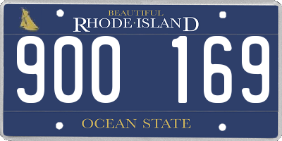 RI license plate 900169